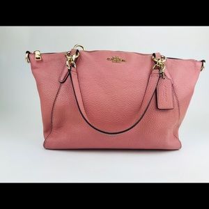 Pink Coach Prairie Handbag Purse